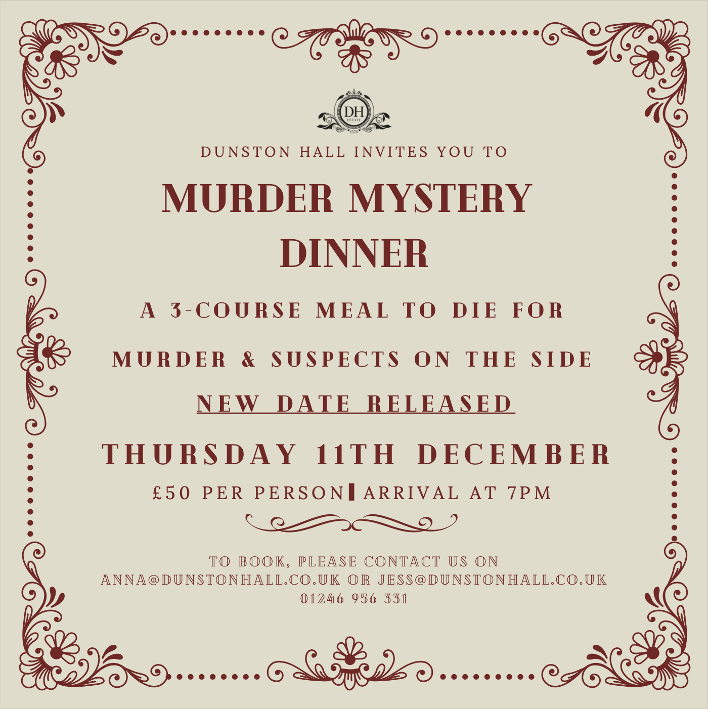 what's on, Dunston Hall Estate